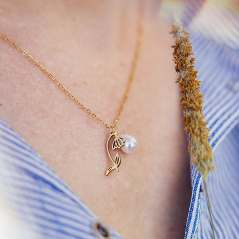 Birth Flower Ketting