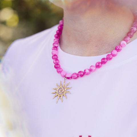 Ketting Soleil Rose